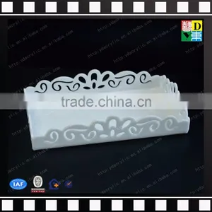 Factory Directly Supply Custom Wholesale Fancy Serving Tray Acrylic Tray thumbnail-1