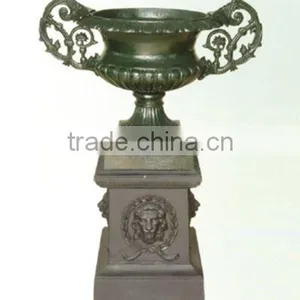 Cast Iron Clay Garden Flower Pot thumbnail-2