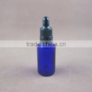 Essential Oil Bottle Glass Blue Perfume Bottle thumbnail-2