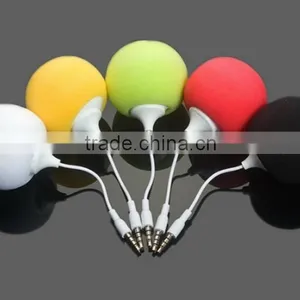 Hot Sale Best Promotion Gift Cheap Price Portable Sponge Ball Mini Speaker for Mobile thumbnail-1