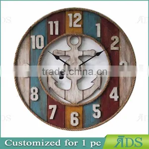 Classical Wooden Wall Clock for Home Decoration thumbnail-1
