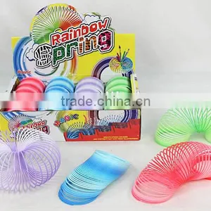 Wholesale Kids Educational Plastic Toys Magic Rainbow Spring /hot Sale Promotional Gift Magic Rainbow Circle thumbnail-1