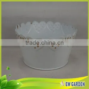 Garden Cast Iron Large Size Beautiful Easy Use Garden Pot thumbnail-5