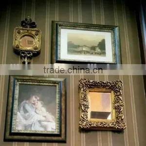 Antique Style Small Size Decorative Framed Mirror thumbnail-3
