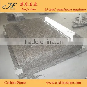 Best Price for Purple G664 Bianbrook Brown Granite Tombstone thumbnail-1