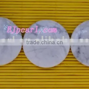 Wholesale 16" 12mm White Howlite Beads,the Min-order is 20. thumbnail-1