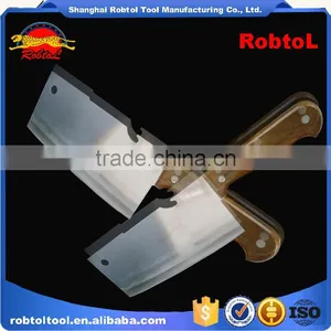 Slice Meat Cleaver Cooking Kitchen Stainless Steel Bone Damascus Chineses Chef Butcher Chopper Chopping Cut Knife thumbnail-6