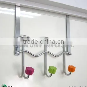 Home Products High Quality Bathroom Over Door Metal Hanger thumbnail-3