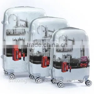 ABS+PC Hard Shell Hardside Travel Trolley Luggage Set Suitcase Set thumbnail-1