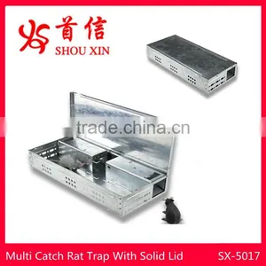 Mouse Trap Humane Metal Multi Catch Live Rat Trap SX-5017 thumbnail-1