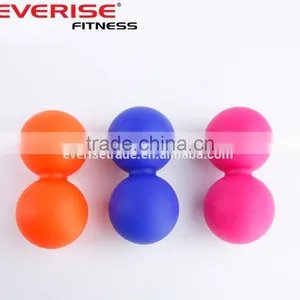 Double Lacrosse Massage Ball for Crossfit ,Deep Muscle Tissue Therapy & Recovery. thumbnail-2
