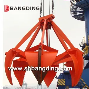 Four Ropes Mechanical Grab Bucket for Handling Bulk Material thumbnail-2