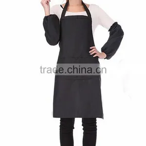 New Fashion Women Apron Kitchen Restaurant Bib Cooking Aprons With Pockets thumbnail-4