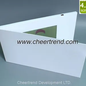 Cheap Custom With no Print 4.3''/5''/7'' Lcd Video Brochure/vidoe Booklet thumbnail-1