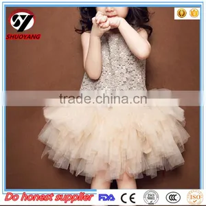 Wholesale 2 3 4 5 6 7 Year Old Girl Dress 2017 Baby Girl Party Dress Children Frocks Designs thumbnail-2