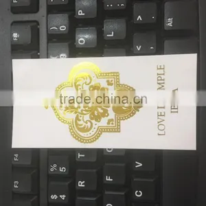 2017 Customized Logo Hot Stamping Paper Hang Tags Swing Tags for Clothing thumbnail-1