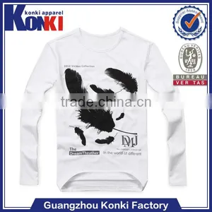O-neck Sexy Mens Plain White t Shirts thumbnail-1