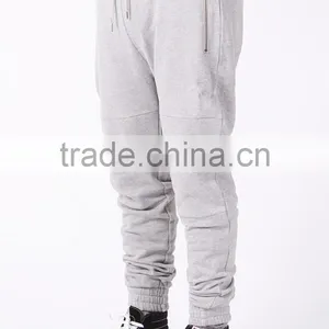 Top Fashion Pants Blank Loose Grey Jogger Cotton Trousers for Men thumbnail-2