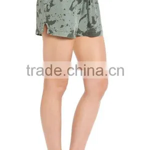 MGOO Factory Supplied Latest Design Women Shorts Custom Print Joggers Gym Wear Sporty Laid-back Pants thumbnail-3