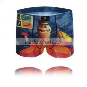 2016 New Style Men Brand of High Quality Underwear Cotton Print Classic Male Boxer thumbnail-2