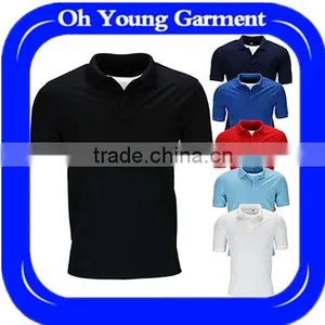 Promotional High Quality China Manufacture Custom Blank Pique Fabric Mens Polo Shirts Sports Gym Wear Various Colors Polo Design thumbnail-1