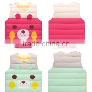 OEM Latest Fashion Lightweight Boys and Girls Winter Outer Duck Down Waistcoat thumbnail-2