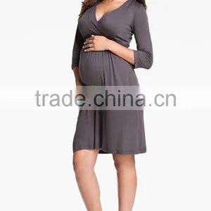 Rayon Short Sexy Maternity Clothes E3122 thumbnail-1