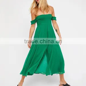Smocked Floaty Rompers Jumpsuits Women 2017 Bohemian Clothes thumbnail-6