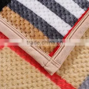 Cloud Mink Cashmere Pineapple Style Design New Carpet Blanket thumbnail-3