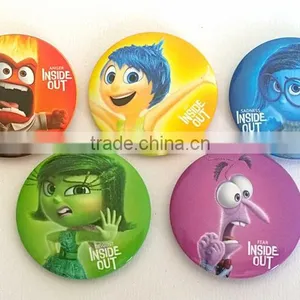 Inside Out Cartoon Characters Decorative Breastpin thumbnail-1