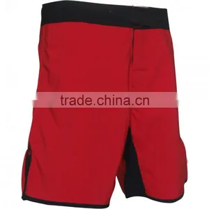 Red & Black Micro Plane Mma Shorts High Quality 2015 ne Ariwal for Mma Players thumbnail-1