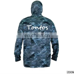 Custom Quick Dry Sublimated Upf Wholesale Fishing Shirts thumbnail-3