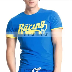 2016 New Design Wholesale Plain White 100% Cotton t Shirts for Men thumbnail-1