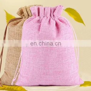 Natural Linen Jute Sack thumbnail-5