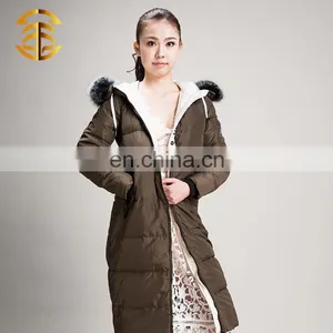 Wholesale OEM Service Custom Winter Women Light Down Jacket thumbnail-1