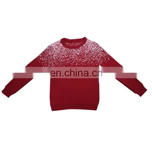 2017 Wholesale Nice Custom Winter Child Design Knitted Mongolian Cashmere Kid Sweater for Boys thumbnail-1