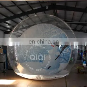 Life Size Snow Globe Clear Inflatable Dome for Live Show thumbnail-1