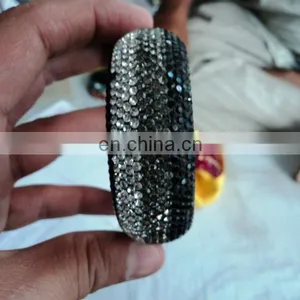Shaded Crystal Bangle/ India Lakh/Lac Crystal Bangle thumbnail-1