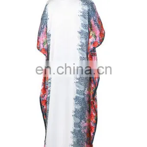 Printed Beautiful Long Kaftan / Simple & Elegant Design Straight Animal Print Style Casual Wear Kaftan thumbnail-6