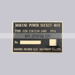 Professional Cheap Items Changeable Text Style Stainless Steel Custom Enamel Type Brushed Gold Embossed Metal Sign thumbnail-1