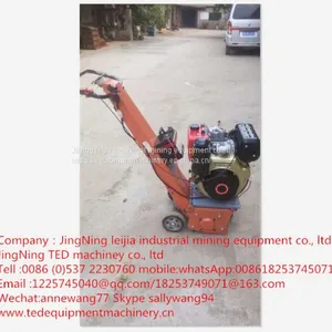 Factory Direct Sales Walk-way Gasonlie Delectric Diesel Pavement Milling Machine thumbnail-5