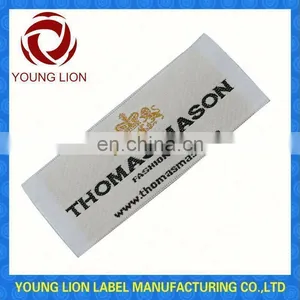 Garment Cloth Fabric Damask Woven Labels thumbnail-1