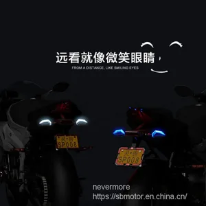 Spirit Beast Motorcycle Modified Lighting Led Turning Signals Daytime Light + Yellow Turning 2pcs/lot 12V L10 thumbnail-3