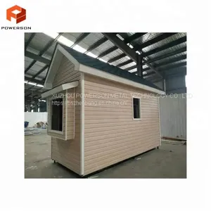 Prefabricated Container House Light Steel Villa Glass Wool for Prefab House thumbnail-3