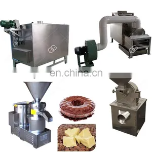 Commercial Cocoa Bean Butter Powder Grinder Machine Cocoa Paste Grinding Machine thumbnail-1