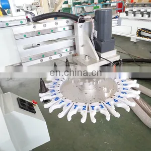 Discounted Price !! Jinan 1325 ATC Cnc Router , Wood Engraving Cnc Router Machine for Furniture, Acrylic,MDF,PVC,ACP thumbnail-6