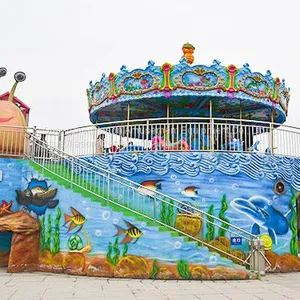 Amusement Park Carousel Ocean Theme thumbnail-2