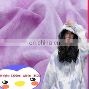 HOT!!! Tie Dyed Fabric Cotton Terry Tie Dyed Fabric Autumn Winter Casual Wear Sportswear Big Fish Scale Fabric thumbnail-3