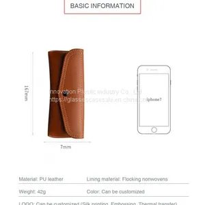 Fashionable and Simple Portable Glasses Case; Creative and Personalized Eyeglasses Case thumbnail-4