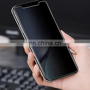 2.5D 9H Anti Fingerprint Anti Glare Shockproof Anti Spy Screen Guard Film for IPhone X Privacy Screen Protector for IPhone 7 8 thumbnail-2